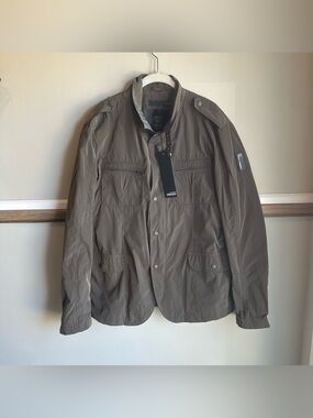 Bomboogie Lightweight Field Utility Jacket Army Green